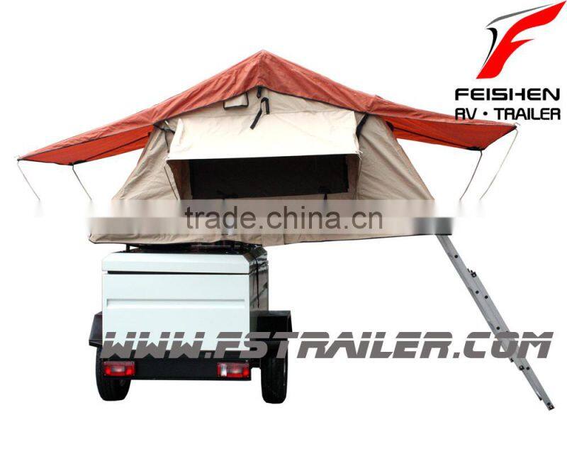 Professional manufacture camper trailer with roof tent FS-X1