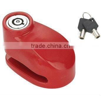 motorcycle zinc alloy disc brake lock