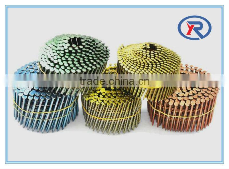 china High quality galvanized coil roofing nails