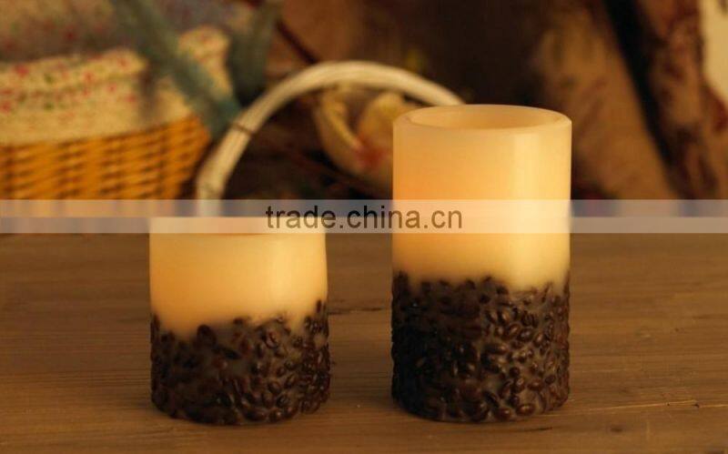 LED flameless candle for Christmas decoration Christmas candle led christmas wax candle