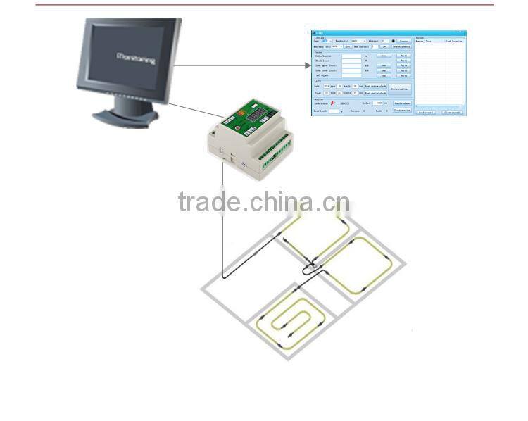 China supplier 4 pins water leak sensor cable with strong abrasion resistance, liquid leak sensing cable for detecting leakage