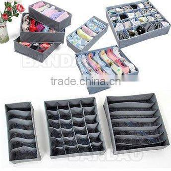 Foldable Bamboo Charcoal Organizer Storage Box