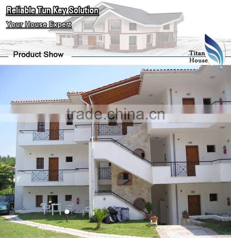 New Zealand Three Storey Luxury Steel Hotel Building