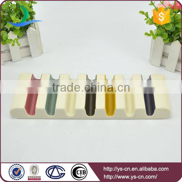 colorful ceramic wall sign for room decoration