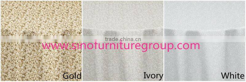 white wedding metallic sequin table linen