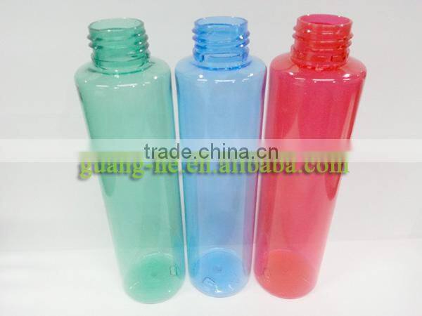 150ml Biodegradable colorful non-toxic cosmetic packaging pla plastic bottle