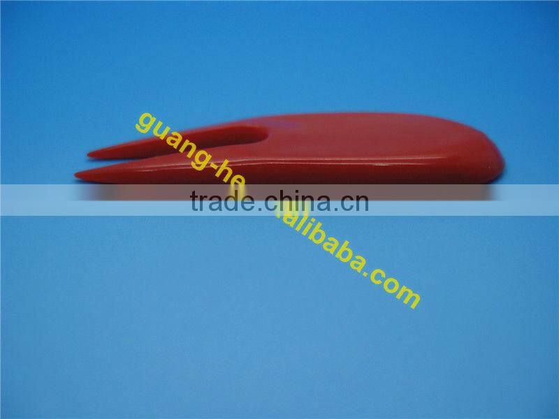 Glossy sturdy 100% compostable environmental PLA material plastic golf divot repair tool