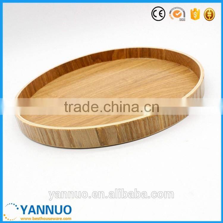 Natural Wooden tea Dish, pizza Fruit Tray, small and Big wood Plate