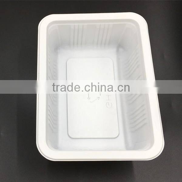 Sushi large shallow plastic tray