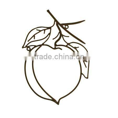 Hot sale fruit design metal wire wall decor