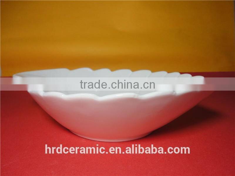 Stocked wholesale 24.3*16.8*5.8cm decorative leaf shape bowl