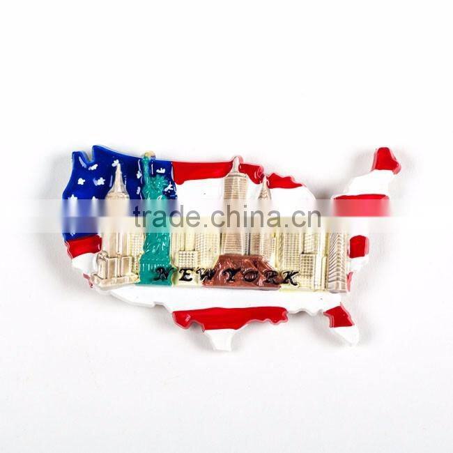 New York city 3d resin custom the Statue of Liberty fridge magnet