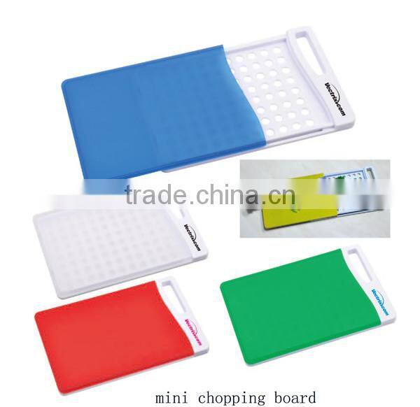 Hot selling new design plastic chopping board