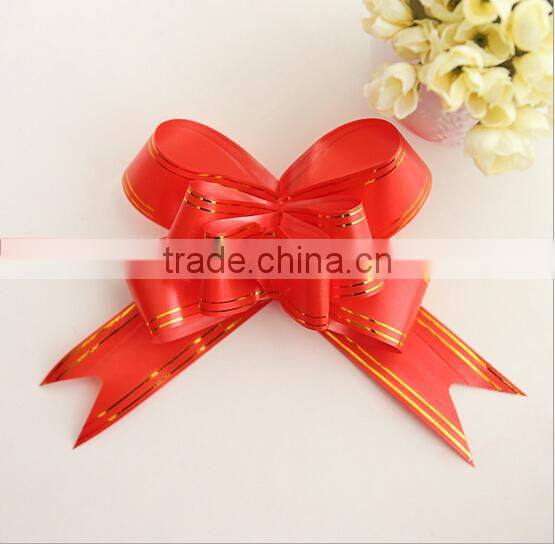 satin ribbon bowknot flower for wedding and gift
