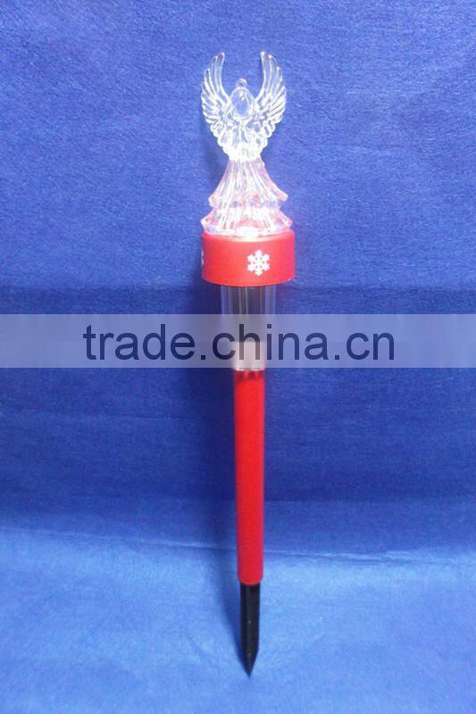 2015 acrylic angel with led garden lights with 6H timer for sale