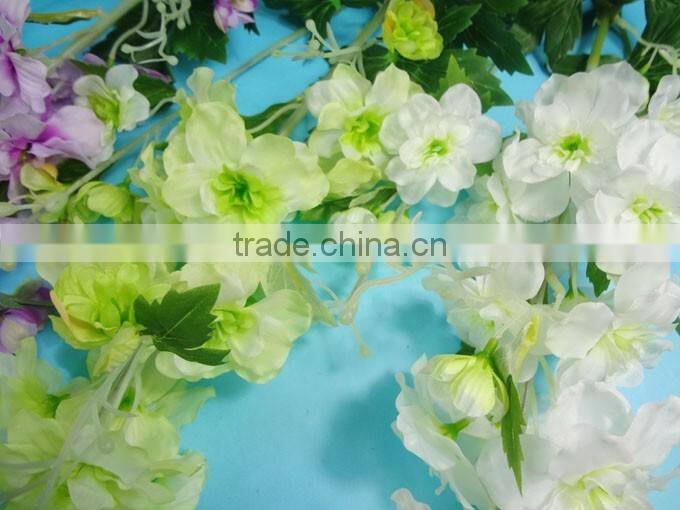 Silk flower for Delphinium