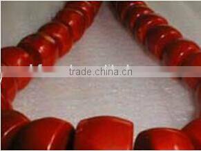 wholesale 18" 13-22mm natural coral beads necklace jewelry set