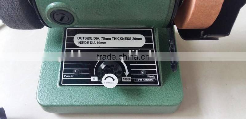 75mm 3in 200w Power Jewelry Mini Bench Grinder Machine Flexible Shaft Grinder Electric China Hobby Tools
