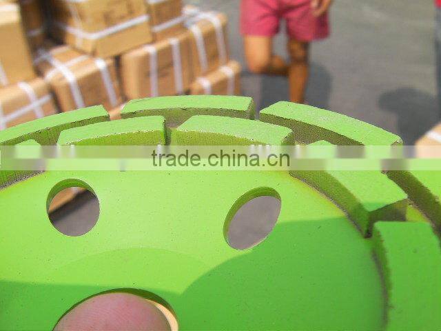 5" wet diamond grinding disc