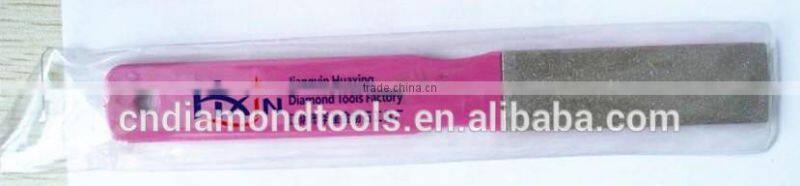 Diamond sharpener for knives, scissors, metal, ceramic, glass etc