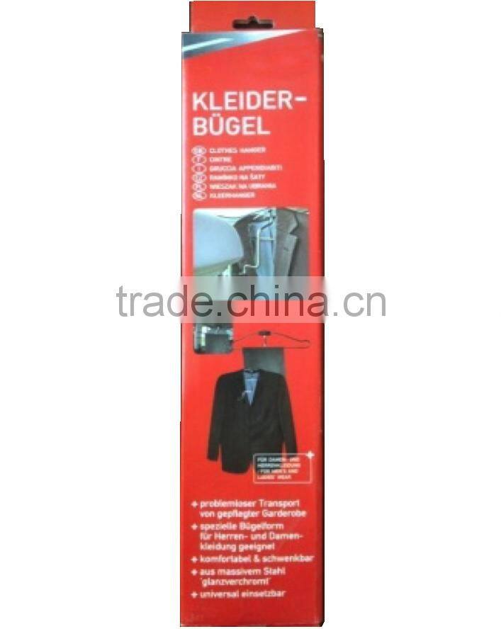 CCH-01 iron chrome plated nylon plastic for all autos high quality car back seat cloth hanger