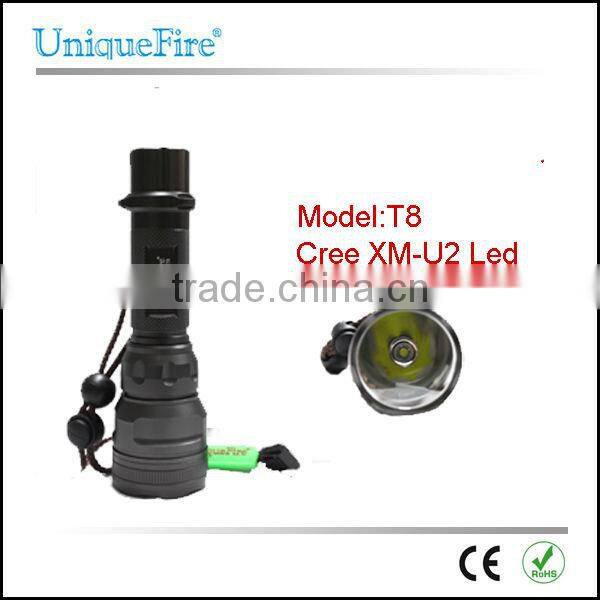 UniqueFire Cree xm-l2 Led Lamp torch sets with battery and charger