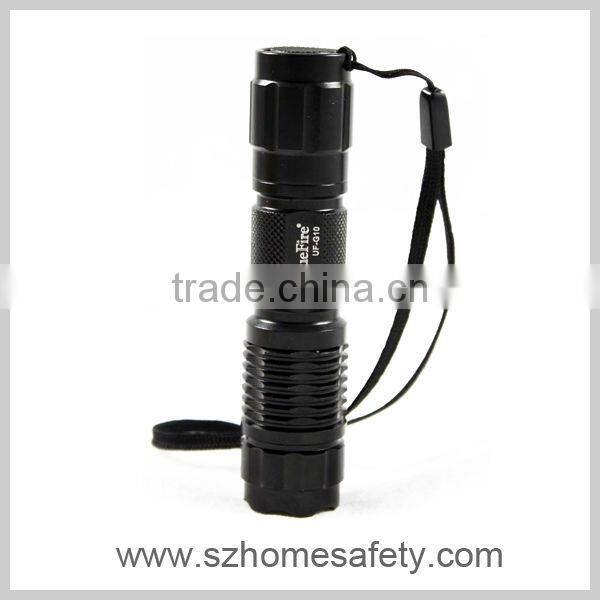 2013 UniqueFire High Power Portable 365nm UV LED Flashlight with AA Battery
