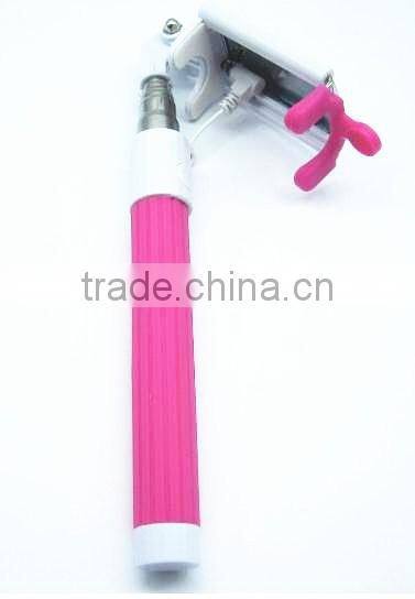 Mini flexible extendable hand held monopod Handheld selfie stick,wireless bluetooth selfie stick LS Eplus