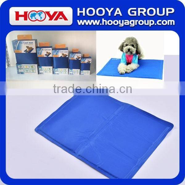 Customized SIZE: 40*30CM Blue Pet Dog Self Cooling Mat Pad for Kennels, Crates and Beds in Summer