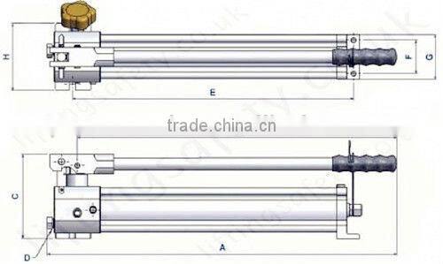 Single speed hand pump