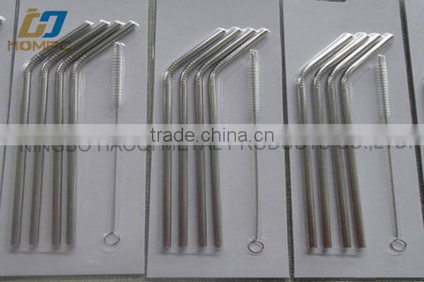 starbucks hot coffee stainless long drinking straws