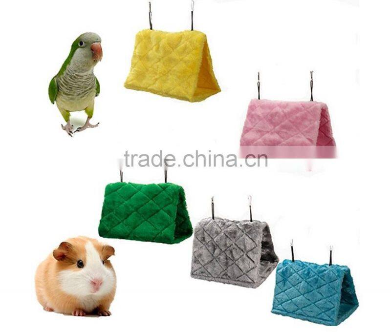 Parrot Bird Plush Tent Bed Bunk Parrot With Buckles Bird Toy Toys