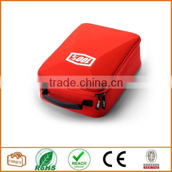 Goggle Case Camo Red