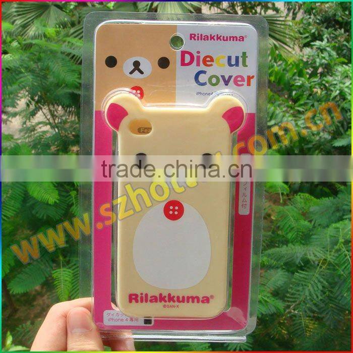 For Iphone Rilakkuma Silicone Cover