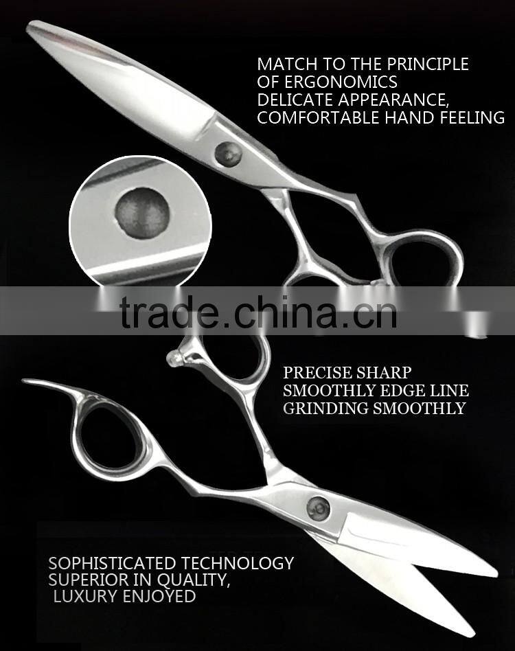 Japanese design scissors professional hair stylist scissor, popular barber cutting scissor