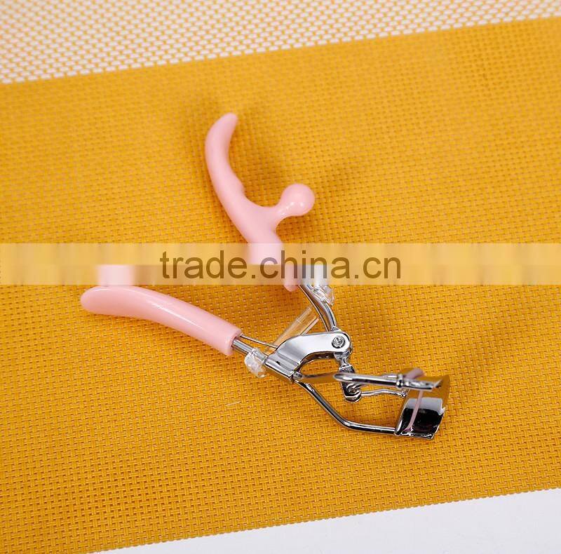 Top quality PP handle carbon steel best price women nature make up eyelash curl
