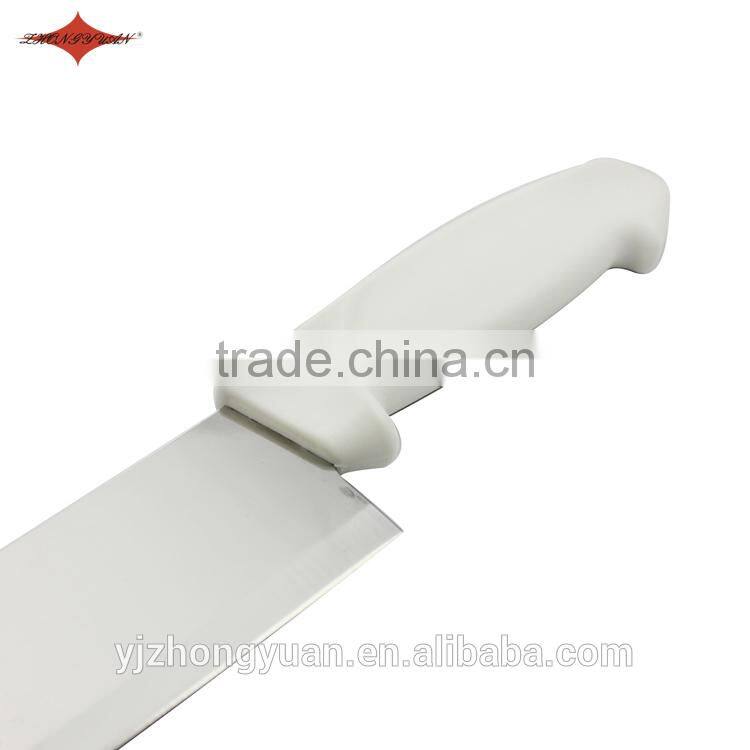 ZY-B10513 8 inch stainless steel chef kitchen knife with comfortable PP handle