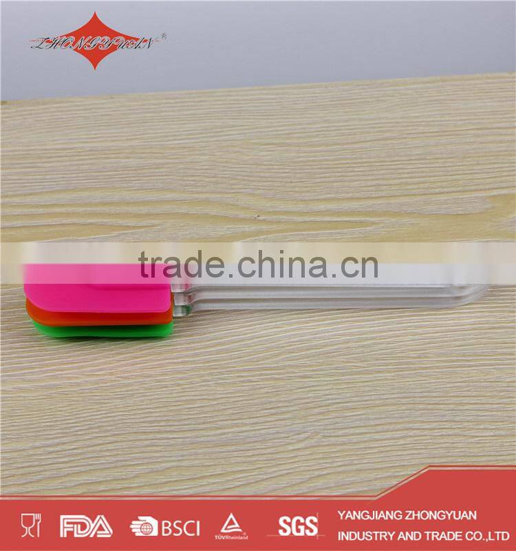 heat-resistant silicone spatula with long handle