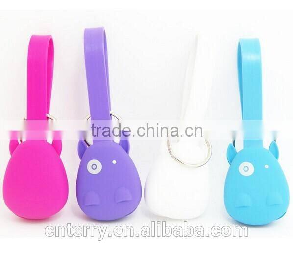 3 in 1 usb cable with keychain for iPhone &Samsung