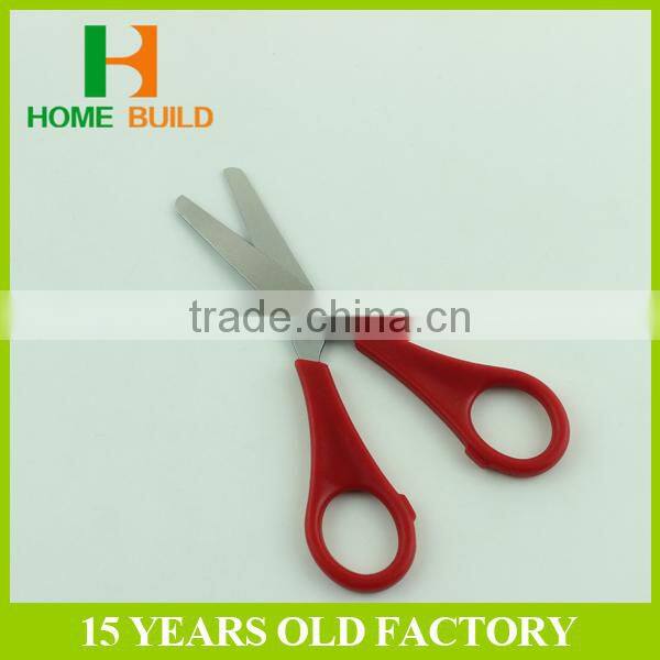 Factory price HB-S5031 5" New Popular yellow color small student scissors