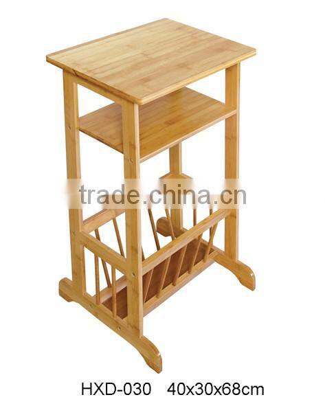 3-Tier Cheap Bamboo Storage Shelf from Factory