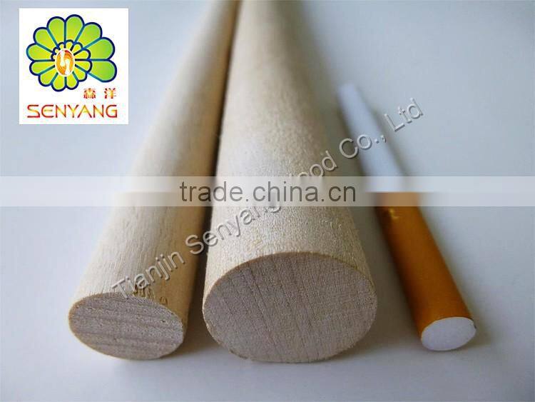 birch square round wooden dowel