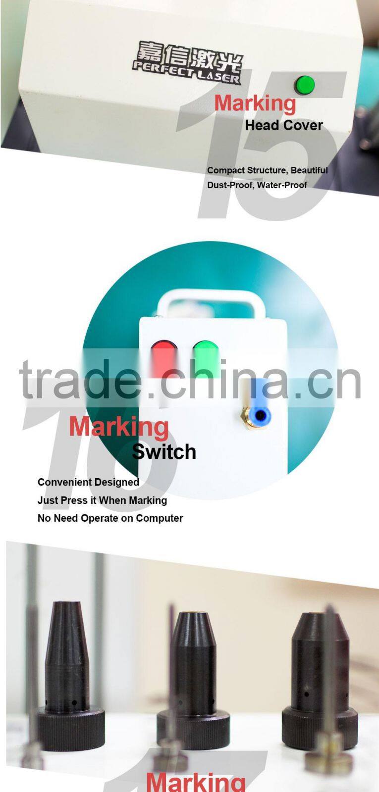 high accuracy aluminum number plate machine dot peen marking machine