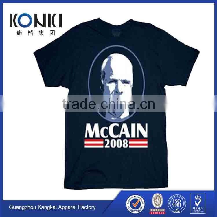 Wholesale China Factory men's cotton t-shirts Custom Logo Cotton Printing T Shirt