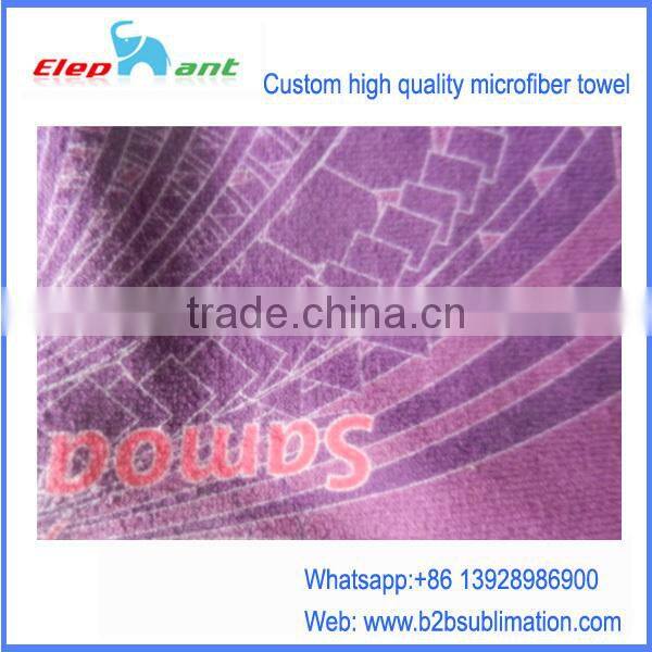 White 100% polyester microfiber fabric in rolls for sublimation printing