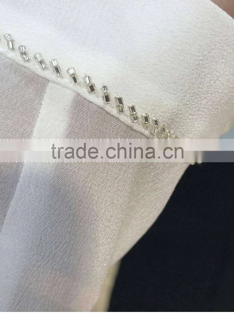 SZXX Tops Fashion Womens Lady White Wide Collar Casual Blouse