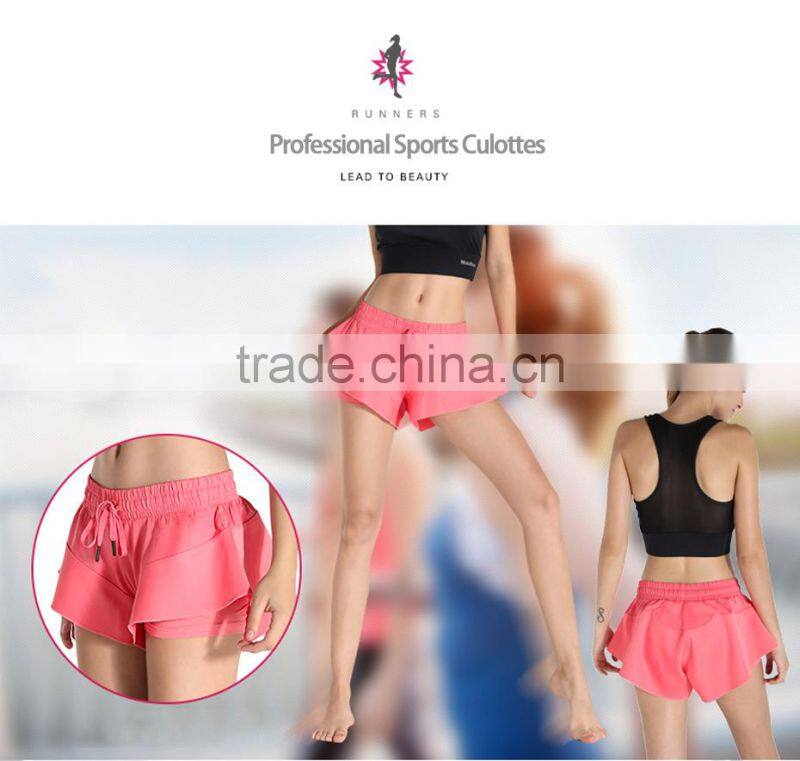 Sexy Women Fitness Short Wear Breathable Summer Sports Pants For Yoga