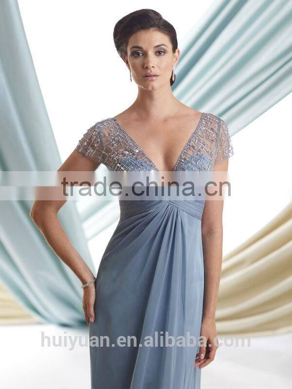 high quality mature women chiffon female sexy night dress