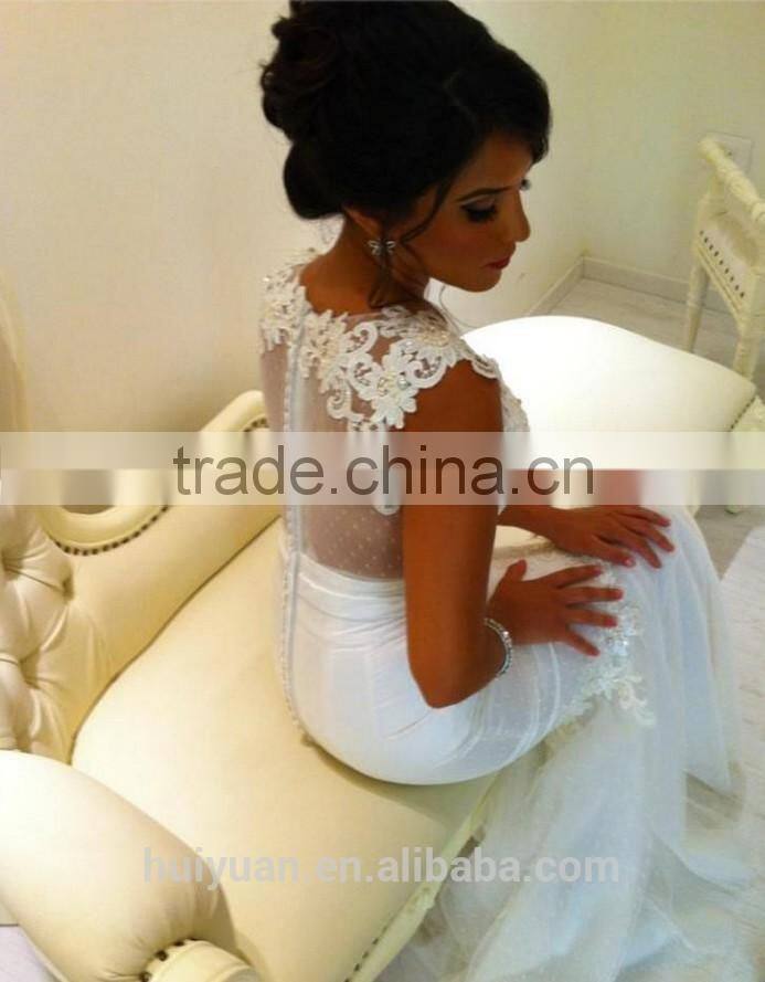 modest a line cap sleeve open front wedding dress pattern