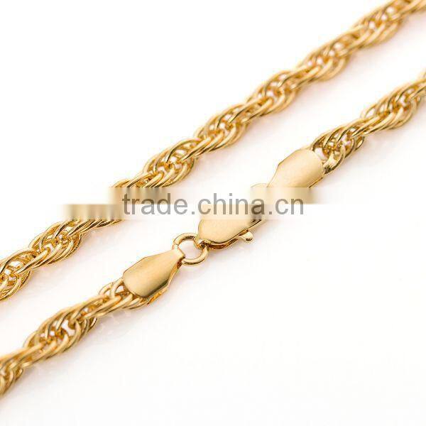 simple fashion link chain necklace
